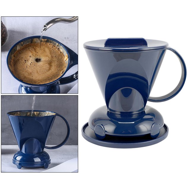 Vierta sobre El Gotero de Papel Cafetera de de , Azul S BLESIY Taza de café con gotero