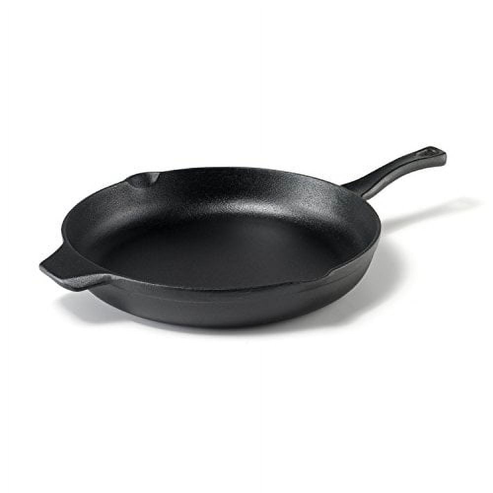 Calphalon Pre-Seasoned Cast Iron Cookware, Skillet, 12-Inch, Cast Iron Skillet