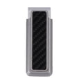 thumbnail image 3 of CHAMAIR Stainless Steel Money Clip Alloy Double Sided Credit Money Clip for Men Business (Silver), 3 of 5