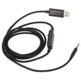 thumbnail image 3 of Cable de sonido para auriculares, Cable USB de repuesto para auriculares con Control de volumen en línea, botón de silencio para Beyerdynamic MMX300, 3 of 5