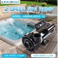 thumbnail image 2 of Bomba para spa LINGXIAO 48WUA1001C-II 1.5 HP 115 V puerto de 2 pulgadas, 2 of 7