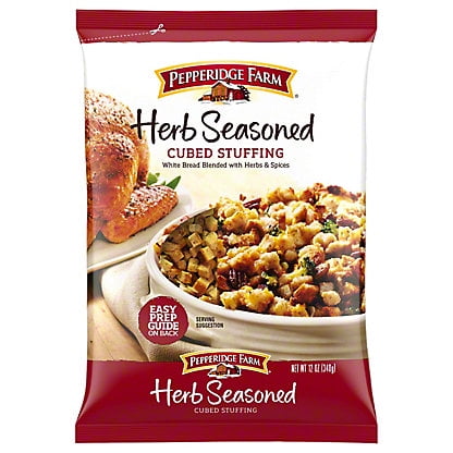 Pepperidge Farm Herb Seasoned Cubed Stuffing, 12 oz