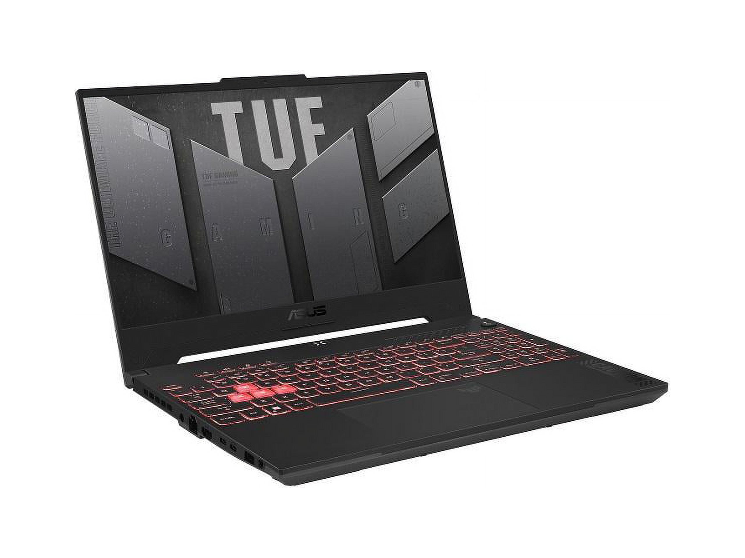 ASUS TUF Gaming A17 (2023) Gaming Laptop, 17.3" FHD 144Hz Display, GeForce RTX 4070, AMD Ryzen 9 7940HS, 16GB DDR5, 1TB PCIe 4.0 SSD, Wi-Fi 6, Windows 11, FA707XI-NS94 - image 4 of 20