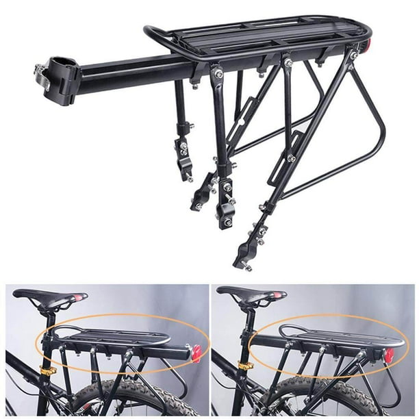 Bike Rear Seatpost Mounted Outdoor Luggage Cargo Rear load rack freight Bicycle Holder Rack Half Quick Mount Walmart