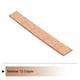 thumbnail image 3 of Uxcell 1Pcs 12" x 2" Barra plana de cobre, Stock de barra de cobre de 1/8" de grosor para sistemas de puesta a tierra, 3 of 5
