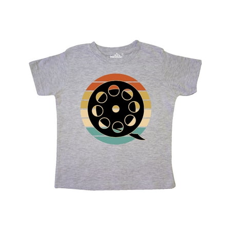 

Inktastic Movie Film Reel Retro Sunset Gift Toddler Boy or Toddler Girl T-Shirt