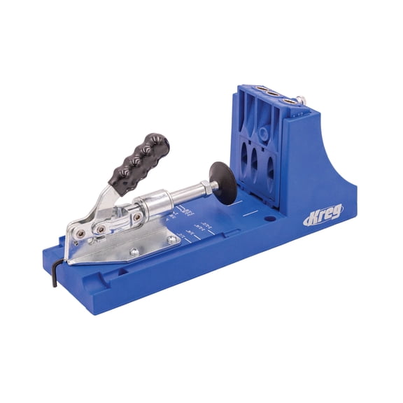 Kreg K4 Pocket Hole Jig - Adjustable, Versatile Jig for Strong Joints - Woodworking Tool - Create Perfect, Rock-Solid Joints - Easily Adjustable Drill Guides - For Materials 1/2" to 1 1/2" Thick