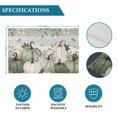 thumbnail image 6 of Sage Green Pumpkin Fall Placemats Set of 4, Vintage Autumn Botanical Thanksgiving Washable Wipeable Table Mats for Dining Tables, Indoor Outdoor Kitchen Place Mats for Holiday Party Table Decor, 6 of 9
