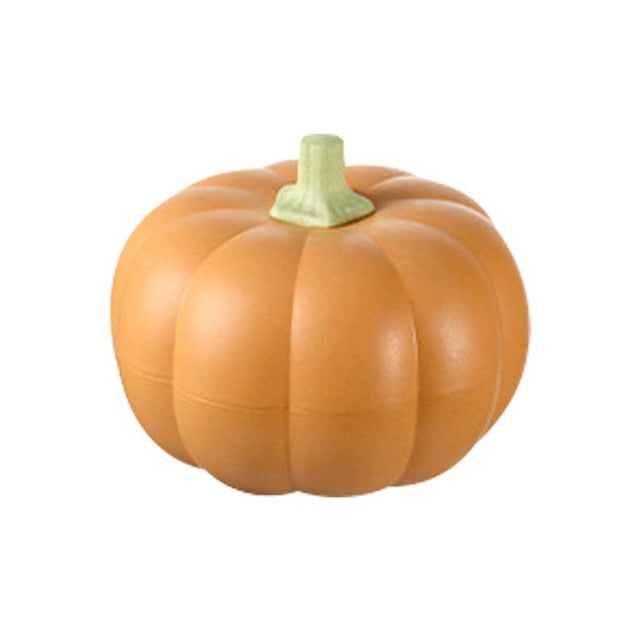 TIELUTT Pumpkin Candy Living Room Coffee Table Snack and Storage Container Double Layer Fruit Plate Airtight Coffee Canister Snack Rack Compartment Lunch Containers Food Clip Food Container Organizer