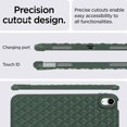 thumbnail image 3 of for iPad Air 11 Inch 2024 Back Case, Luxury Durable Shock-Absorption Silicone TPU Soft Ultra Slim Drop Protective Elegant for Men Women Case Cover for iPad Air 11 Inch 2024, Green, 3 of 7