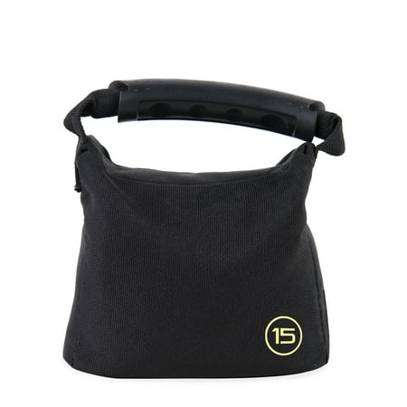 UPC: 0702556083154 | CAP Barbell 15-Pound Weighted Bag Black 15lbs single