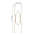 thumbnail image 2 of Uxcell 8 inch Stainless Steel Invisible Wall Plate Hangers With Tip Protector for Decorative Plates and Art 3Pcs, 2 of 7