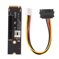 thumbnail image 3 of Ngff/m.2 To Pcie X4 Riser Card Expansion Card M.2 Pcie Adapter Pcie Expansion Card Ngff/m.2 To Pcie X4 Expansion Card NGFF/M.2 To PCIE X4 Riser Card NGFF/M.2 To PCIE X4 Adapter, 3 of 8