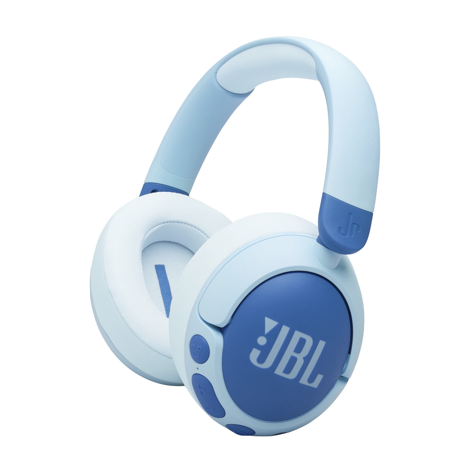 JBL Junior 470NC Casque circum-auriculaire sans fil à réduction de bruit pour enfant - Bleu