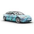 thumbnail image 6 of Rwraps Geometric Floral Disappearing Tears Gloss Vinyl Film Wrap 59in x 21ft Vinyl Vehicle Car Film, 6 of 9