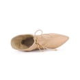 thumbnail image 4 of BLISSFUL STEP Women's Pointed Toe Drawstring Pull on Stiletto Heel Ankle Boots, 4 of 8