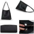 thumbnail image 2 of Women Vintage Casual PU Leather Bag Large Capacity Tote Bags Women Fashion Shoulder Bag Simple Crossbody Bag Lady Handbag, 2 of 4