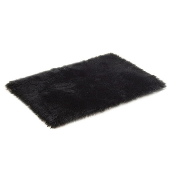 Custom Blanket Soft Rug Chair Cover Artificial Sheepskin Wool Warm Hairy Carpet Seat Mats Rug Clearance