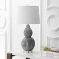 thumbnail image 2 of JONATHAN Y Thatcher 28.25" Contemporary Transitional Ceramic LED Table Lamp, Gray, JYL8019B, 2 of 4