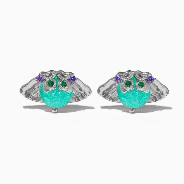 Juego de pendientes de circonita con personajes de dibujos animados para mujer y niña, aretes de circonita coloridos, joyería de moda, nuevo ins