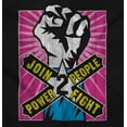 thumbnail image 2 of Power to the People Social Justice Plus Size Crewneck Graphic Tee Shirt Brisco Brands 3X, 2 of 5
