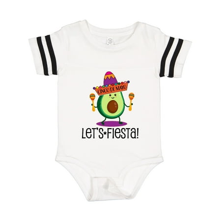 

Inktastic Cinco De Mayo Lets Fiesta Avocado Gift Baby Boy or Baby Girl Bodysuit