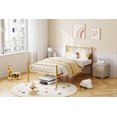 thumbnail image 2 of Twin Bed Frame, Metal Platform Bed Frame, Mattress Foundation with Steel Slat Support, No Box Spring Needed, Easy Assembly, 2 of 8