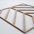 thumbnail image 5 of Ekena Millwork 15 3/8"W x 15 3/8"H x 1/4"T Medium Genoa Decorative Fretwork Wood Wall Panels, Birch, 5 of 18