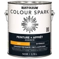 thumbnail image 2 of Rust-Oleum Colour Spark™ Paint + Primer, Exterior, Flat Black 3.78 L, 2 of 2