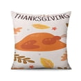 thumbnail image 2 of Cute Pumpkin Decorative Pillows Set Of 4, Linen Thanksgiving Throw Pillow Covers Home Decor, 2 of 5