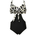 thumbnail image 7 of Arvbitana Two Piece Bikini Family Matching Ruffle Swimsuit Women Swimwear Mommy and Me, 7 of 7