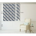 thumbnail image 5 of Ambesonne Peony Peel & Stick Wallpaper for Home, Vintage Botanical Cold Tones, 13"x72", Slate Blue and Off White, 5 of 5