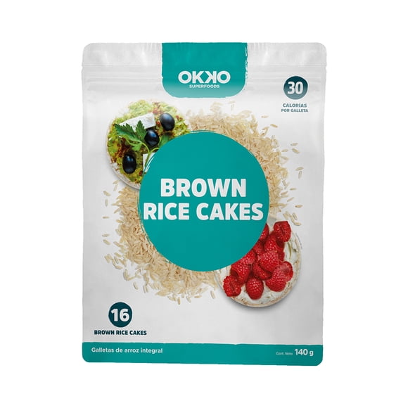 Galletas OKKO de arroz integral 140 g