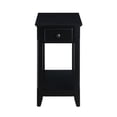 thumbnail image 3 of Mesa de Acento Casafoyer Bertie con Cajón de Almacenamiento Negro, 3 of 4