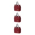thumbnail image 1 of VONKY Polyester Stylish And Practical Food For Office And School Easy To Carry And Clean Wine Red 3Set, 1 of 6