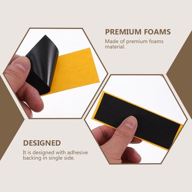 unbranded 20Ud Antideslizante De Espuma Para Fingerboard Adhesiva Y De Fácil Aplicación