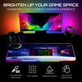 thumbnail image 2 of Mouse pad gaming Gerlos RGB LED 80x30 cm resistente al agua, 2 of 8
