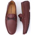 thumbnail image 2 of Mio Marino Men's Casually Suave Leather Penny Loafers, 2 of 6