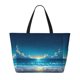thumbnail image 2 of Fotbe Night Sky Beach Scene Bolsa de Viaje para Playa - Resistente al Agua, Bolsa Tote de Gran Capacidad y Ligera con 7 Bolsillos para Mujeres y Hombres, 2 of 7