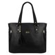 thumbnail image 1 of Bolsa Para Mujer Negro Lichi Sintético Flor Nueva Imagen, 1 of 1