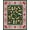 Green, Pattern 4, variant on ODIKA 2x3 Machine Washable Non-Slip Area Rug, Festive Gingerbread Village Latch Hook Kit DIY Holiday High Traffic Rug, Pink, 647048