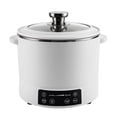 thumbnail image 3 of Miumaeov 3L Premium Smart Lifting Electric Hot Pot, Multi-functional Stainless Steel Hot Pot, Low Sugar Cooker Steamer with Measuring Cup Auto Power Off (White), 3 of 13