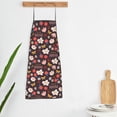 thumbnail image 3 of Uemuo To The Best Mom Printed Bib Apron, Adjustable , Water and Oil Resistant, Cooking Kitchen Chef Apron for Women Men, 3 of 5