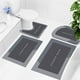 thumbnail image 5 of Alfombras de baño, juego de 4 alfombrillas de baño de gran tamaño, súper absorbentes, lavables en seco, antideslizantes, fáciles de limpiar, perfectas para cualquier hogar, hotel, ducha, alfombra de b, 5 of 6