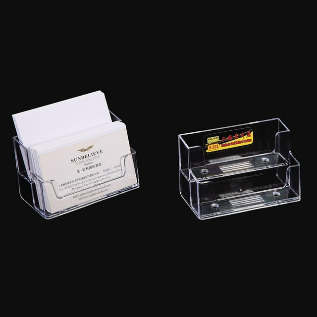 Acrylic Business Card Holder for Desk Multiple Business Card Holders, Business Card Stand