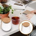 thumbnail image 3 of Glass Storage Jar with Sealed Lid Clear Glass Food Storage Canister Tea Coffee Jar with Spoon, 3 of 8