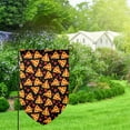 thumbnail image 2 of Wukai Cartoon Pizza Print Garden Flag 12.5x18 Inch Double Sided Sun-resistant Rain-resistant, Wrinkle-resistant Colorfast(Only Flag), 2 of 7
