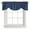 Dark Blue, variant on Light Yellow Tie Up Valance Curtain for Kitchen Living Room Bedroom Bathroom Cafe, Rod Pocket Small Short Window Drape Panel Adjustable Drapery Print Minimalist Modern Solid Color Yellow 42"x12"