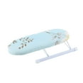 thumbnail image 3 of Siruishop Mini Ironing Board Clothes Ironing Table Practical Desktop Folding Ironing Board Blue, 3 of 8