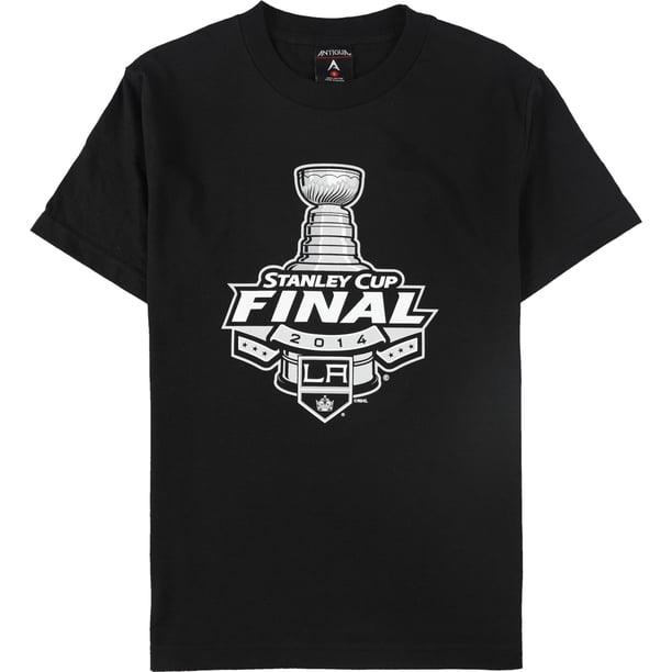 Antigua Mens Stanley Cup Final 2014 LA Kings Graphic T-Shirt black M
